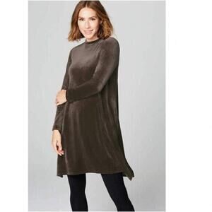 J. Jill Brown Long Sleeve Blouse